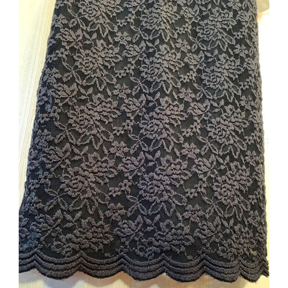 Lace Dress Forever 21 Black ROSES  Xtra Small NEW W/ TAGS